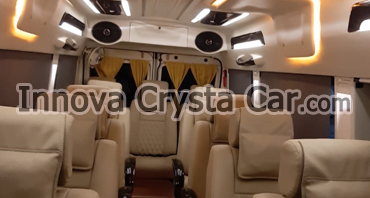11+1 seater deluxe tempo traveller