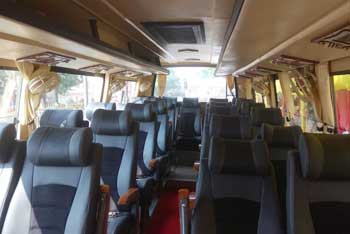 27 seater luxury minibus coach hire delhi