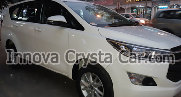 7+1 seater innova crysta car hire